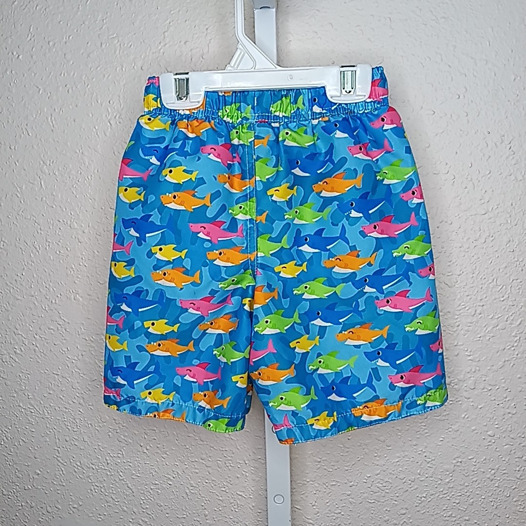 Pink Fong 4T Swim Shorts