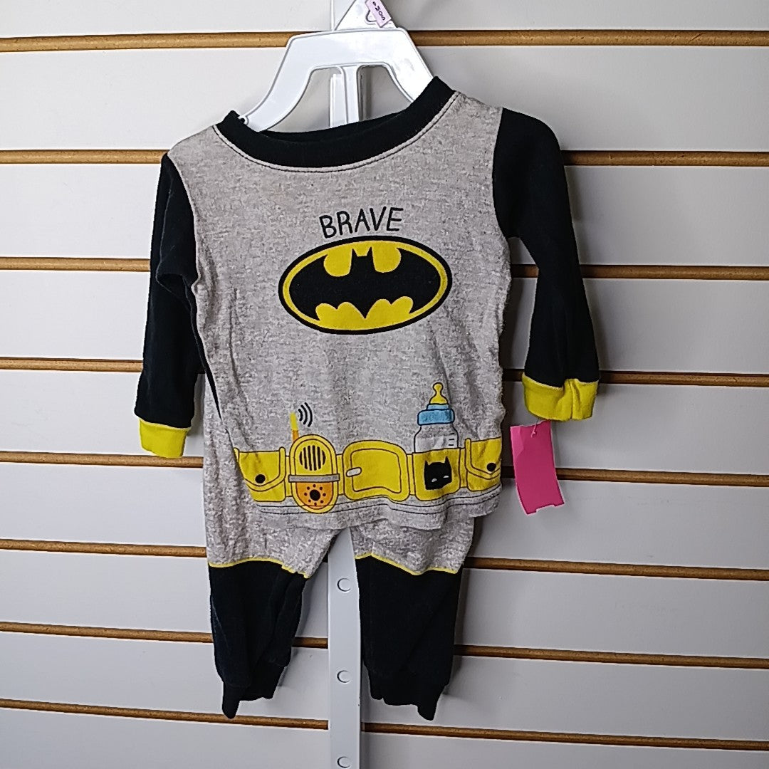 Batman 12 Months Pajamas 2pc