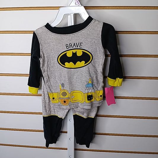 Batman 12 Months Pajamas 2pc