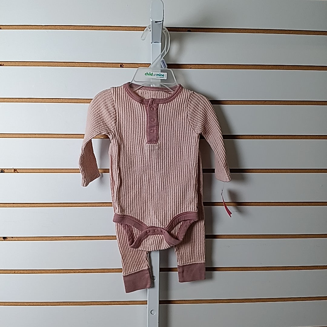 Cloud Island 0-3 Months Outfit 2pc