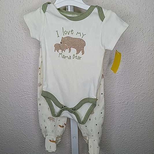 Chick Pea 3-6 Months Outfit 2pc