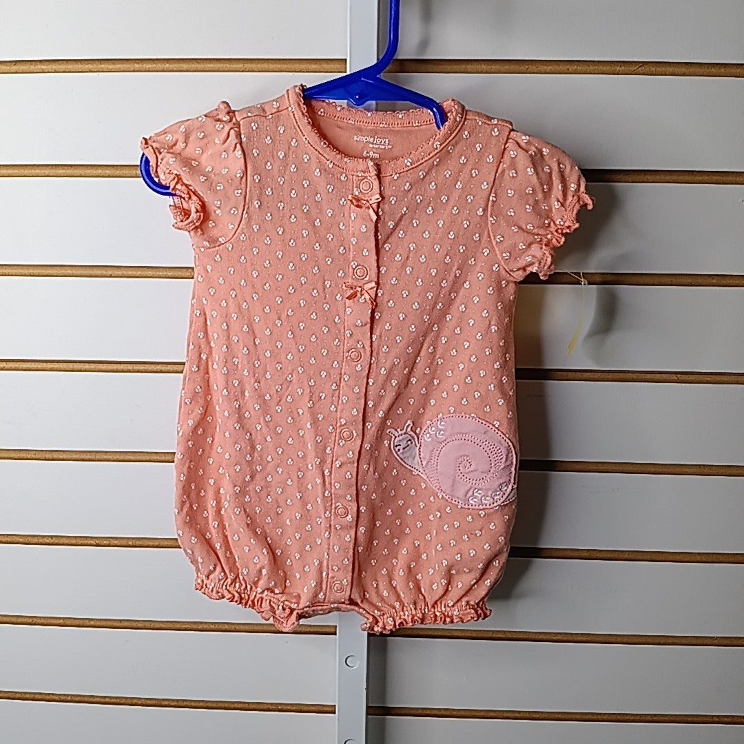 Simple Joys 6-9 Months Romper