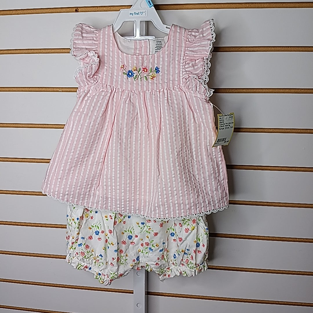 Little Me 12 Months Outfit 3pc