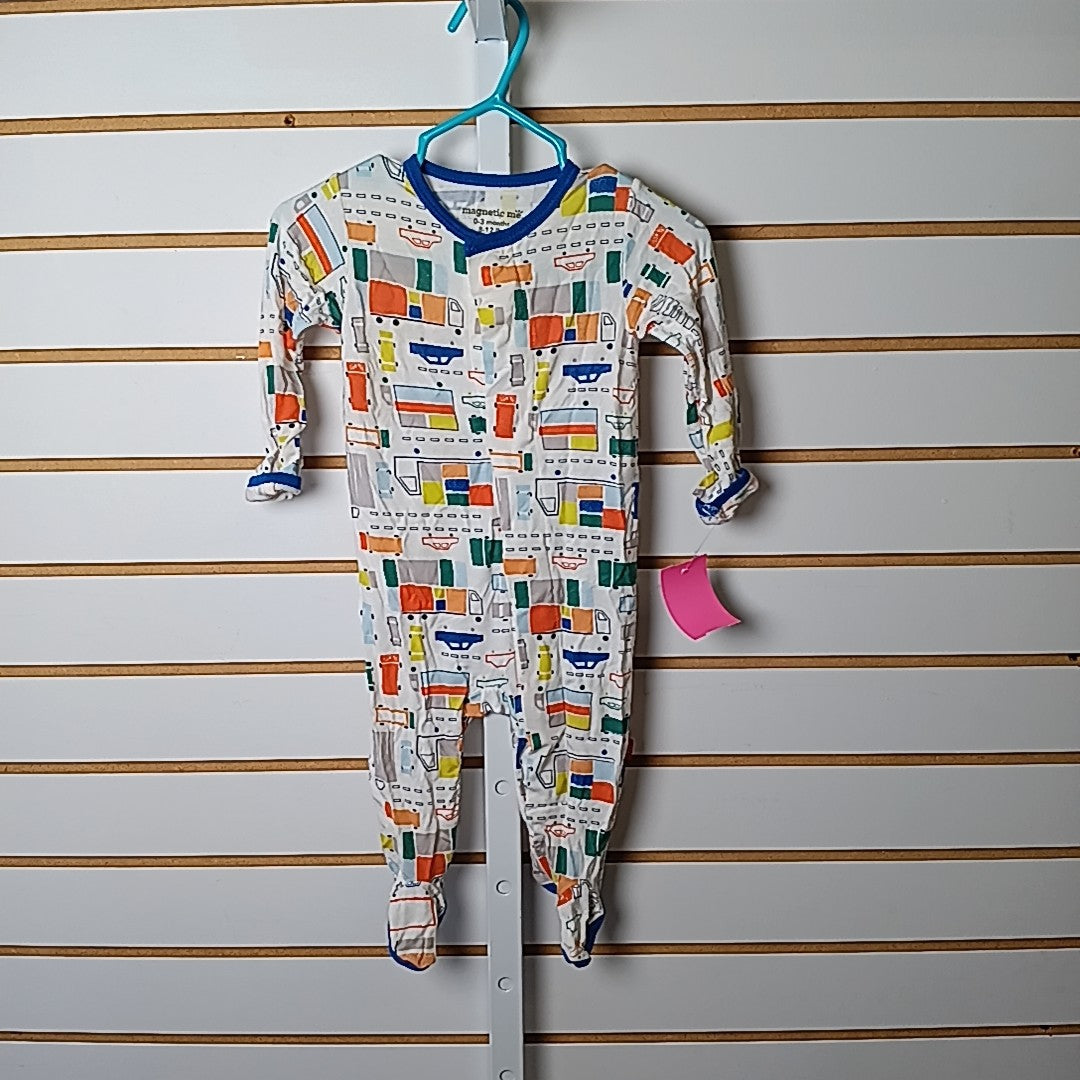 Magnetic Me 0-3 Months Sleeper/Footies