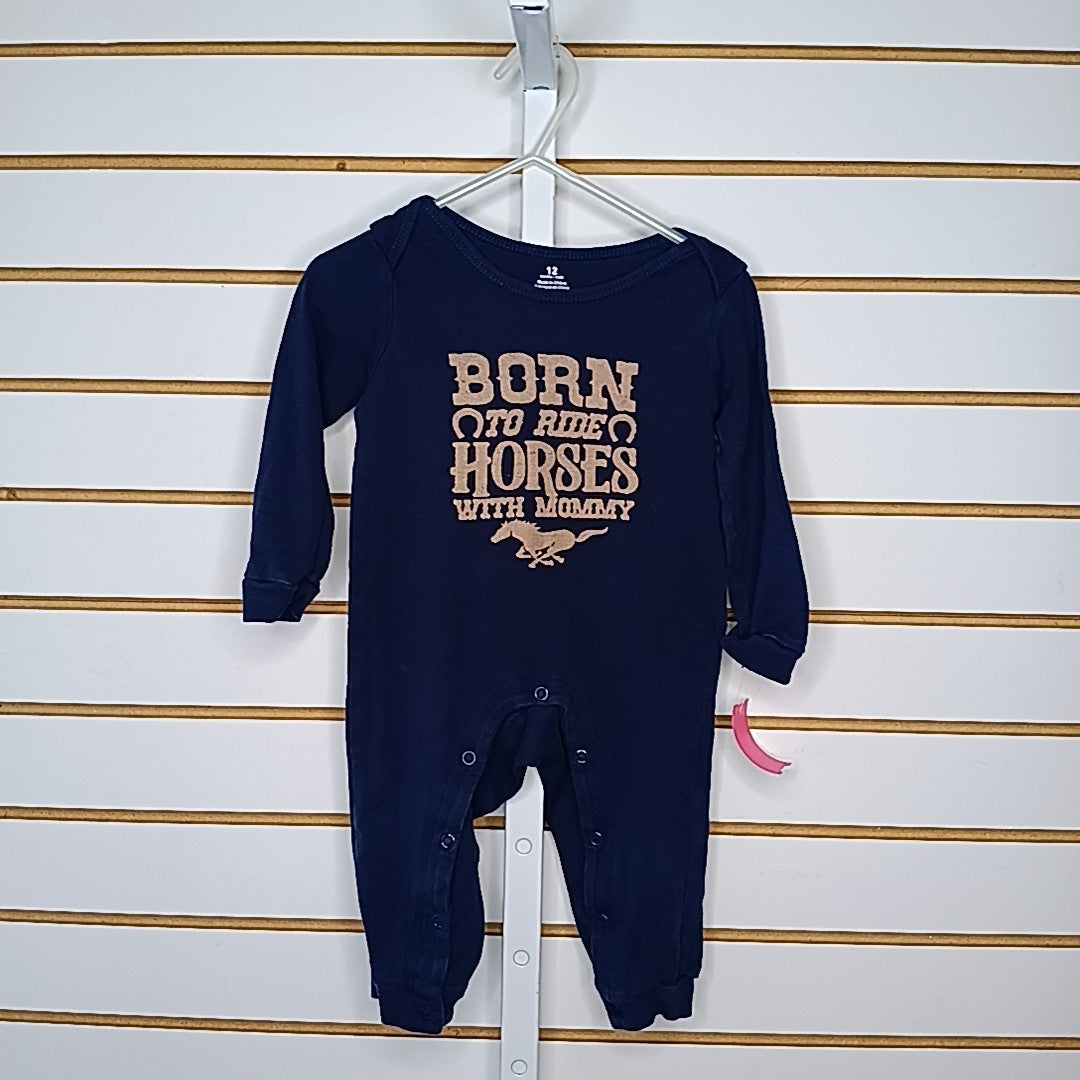 12 Months Romper