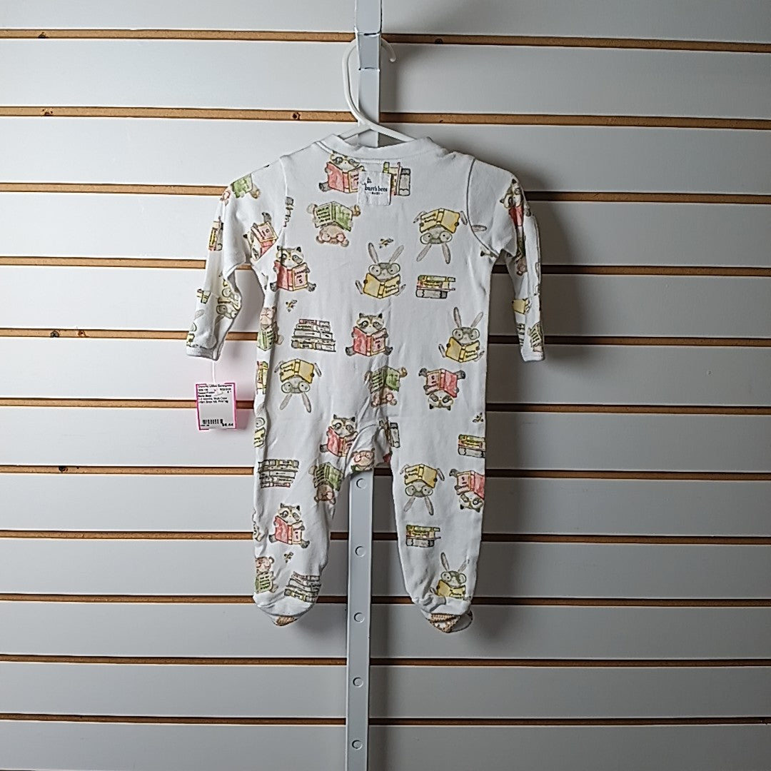 Burts Bees 0-3 Months Sleeper/Footies