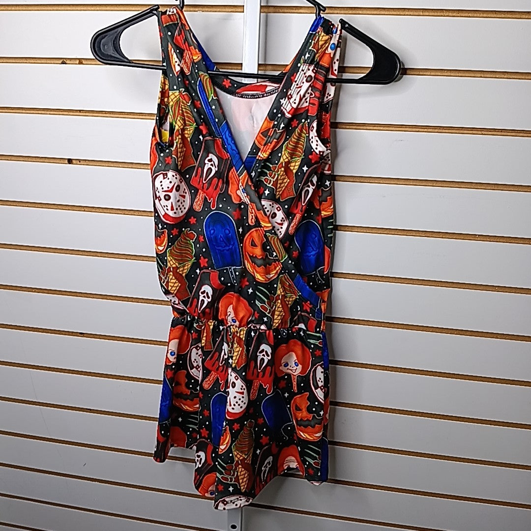 3 Fancy Feathers 10S Romper