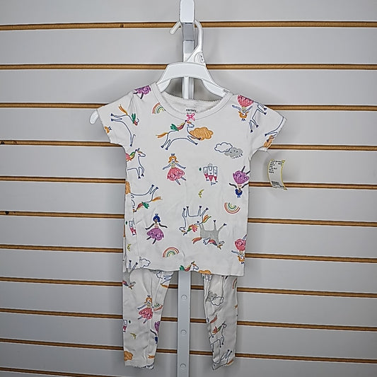Carter's 2T Pajamas 2pc