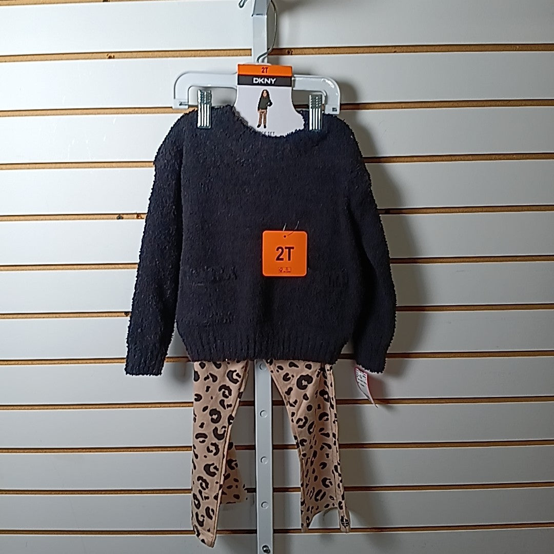 DKNY 2T Outfit 2pc