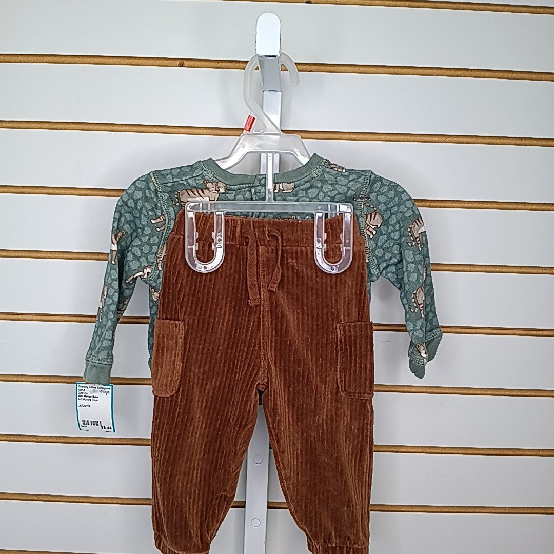 Jojo Maman Bebe 3-6 Months Outfit 2pc