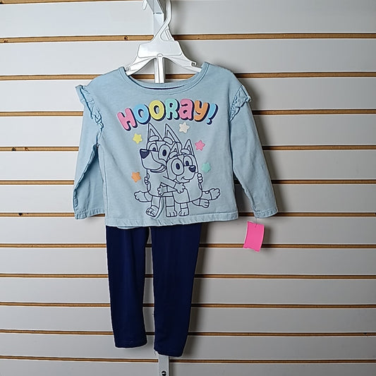 Bluey 2T Outfit 2pc