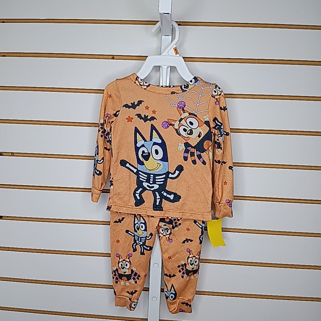 Bluey 2T Pajamas 2pc