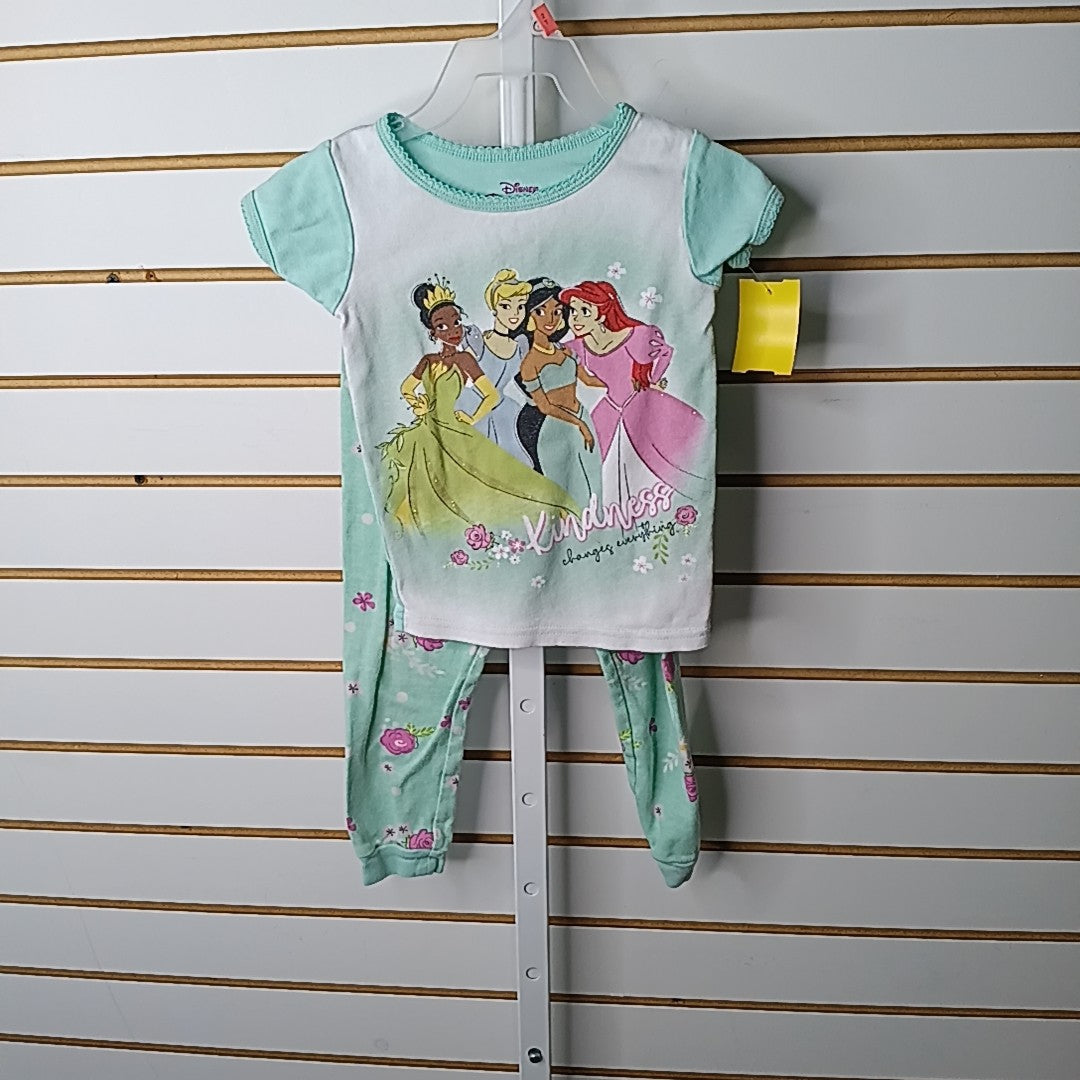 Disney Princess 3T Pajamas 2pc
