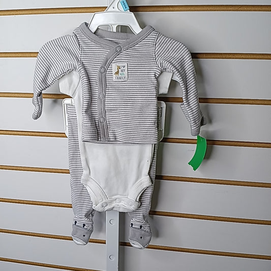 Just One You Premie Outfit 3pc