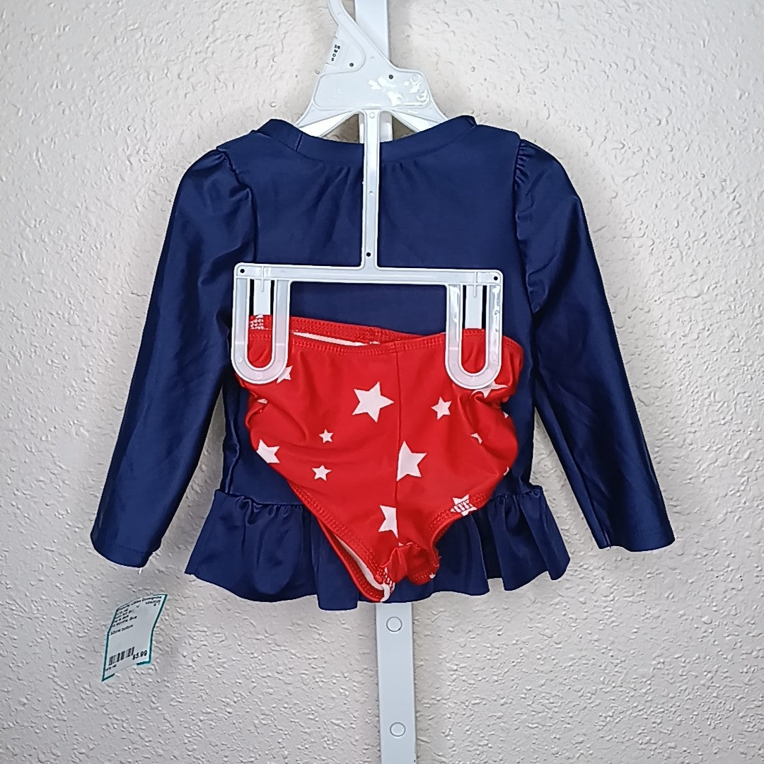 Cat & Jack 18 Months Swim Suit 2pc