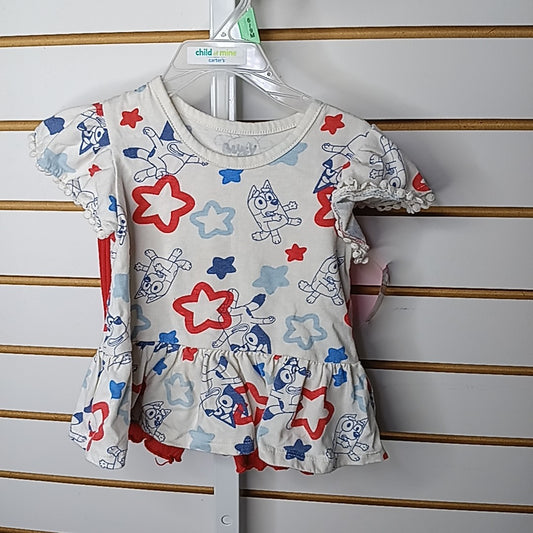 Bluey 2T Outfit 2pc
