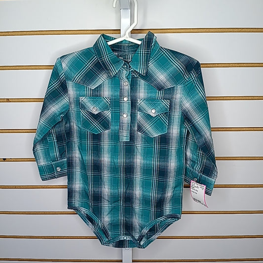 Wrangler 24 Months Onesie Dress Shirt
