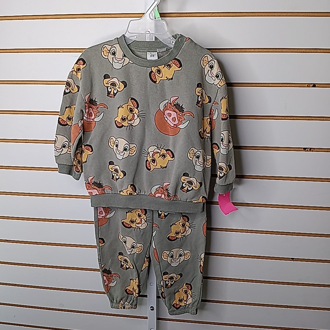 H&M 2T Outfit 2pc