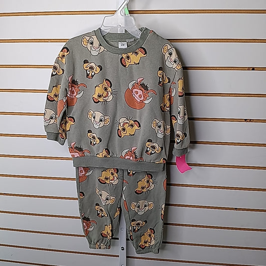 H&M 2T Outfit 2pc