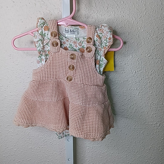 Nicole Miller 6-9 Months Outfit 2pc