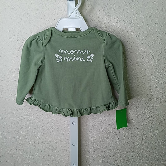 Cat & Jack 0-3 Months Shirt