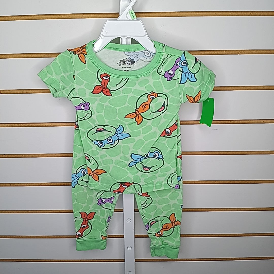 Teenage Mutant Ninja Turtles 2T Pajamas 2pc