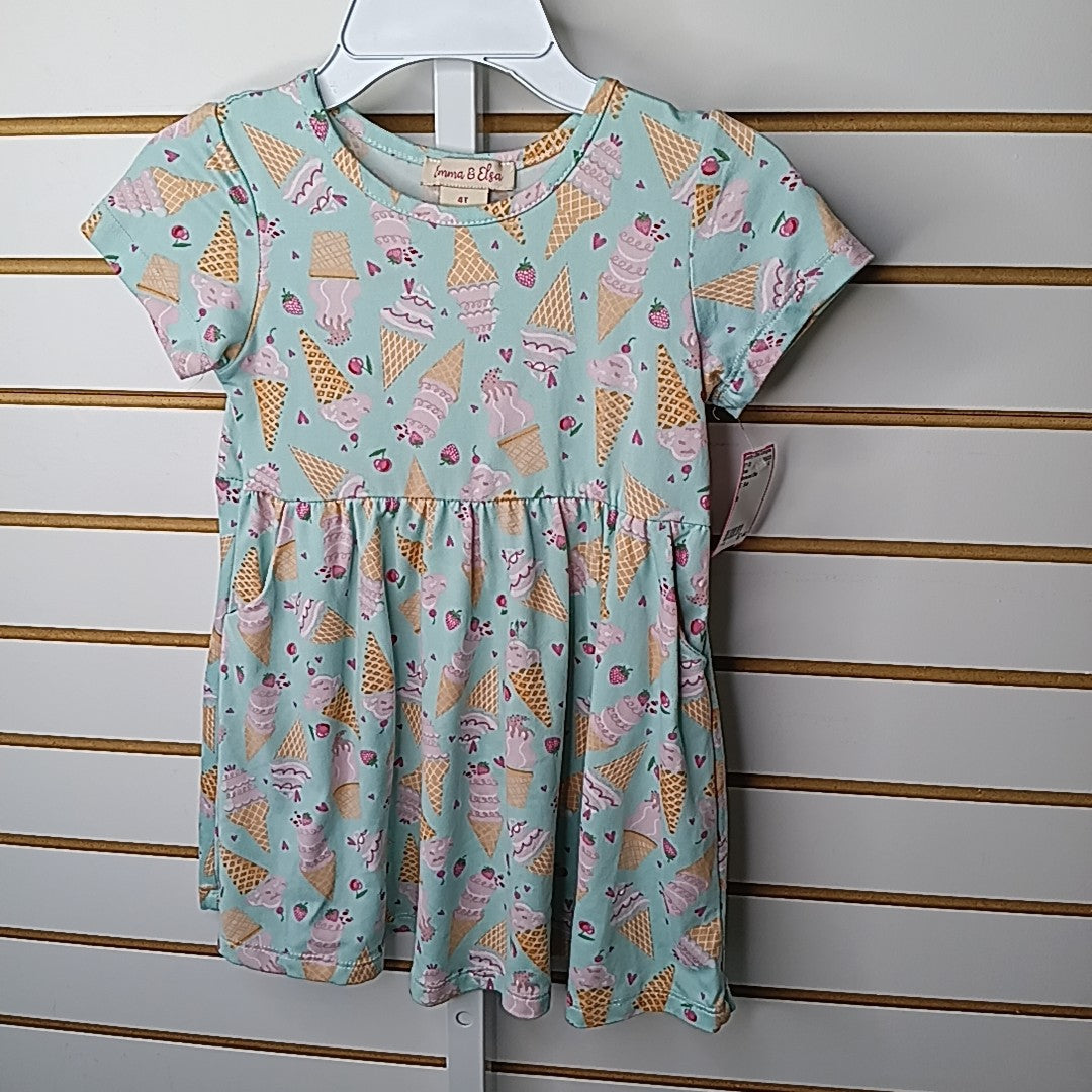 Emma and Elsa 4T Dress
