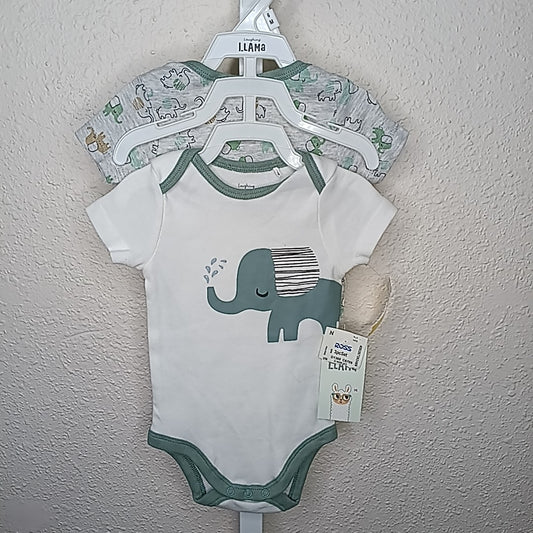 Laughing Llama 6 Months Onesie