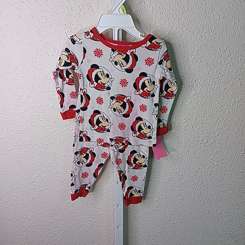 Disney 12 Months Pajamas 2pc