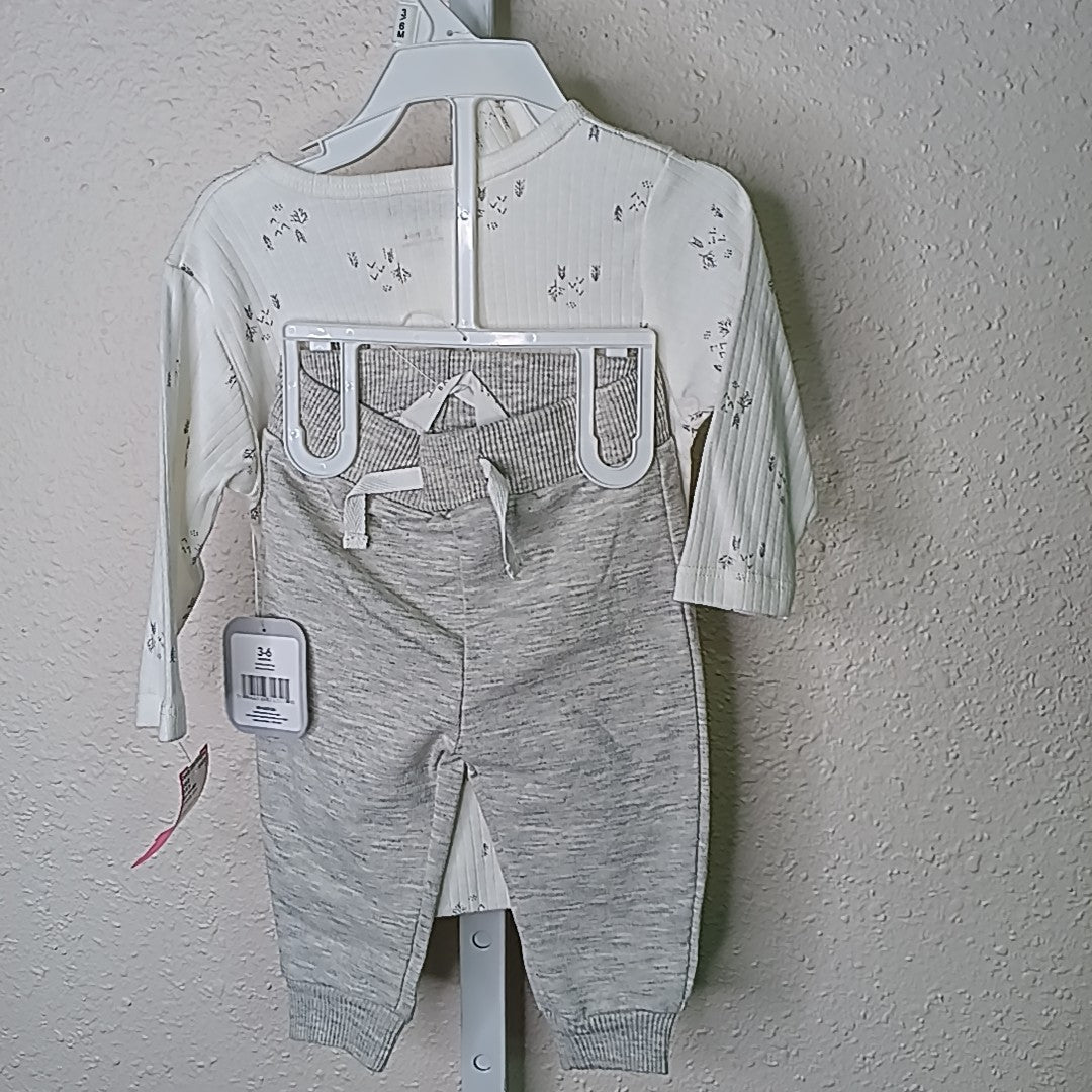 Rene Rofe Baby 3-6 Months Outfit 3pc