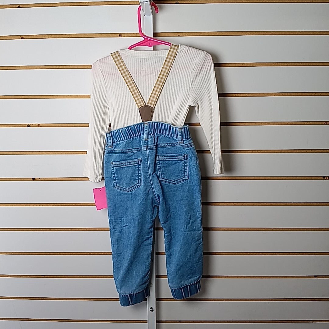 Cat & Jack 18 Months Outfit 2pc