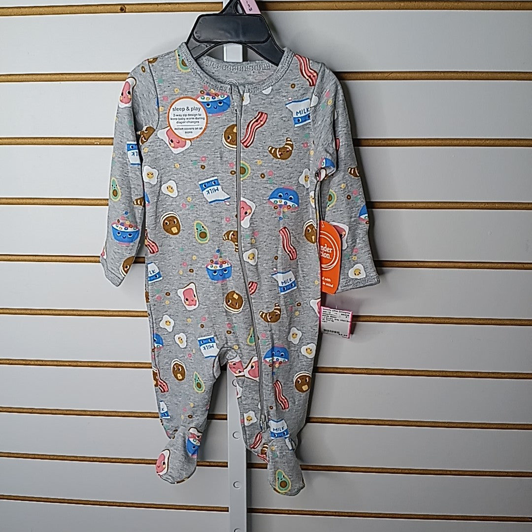 Wonder Nation 0-3 Months Sleeper/Footies