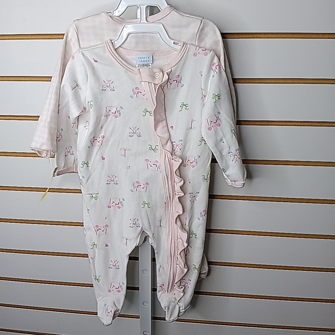 Draper James 3-6 Months Sleeper/Footies