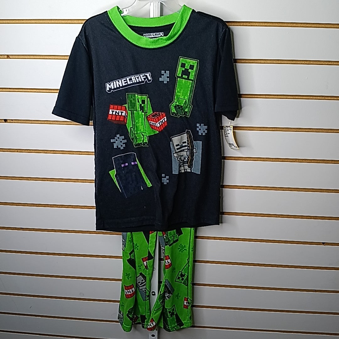 Minecraft 6/7 Pajamas 2pc