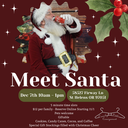 Meet Santa Event December 7th, 2024