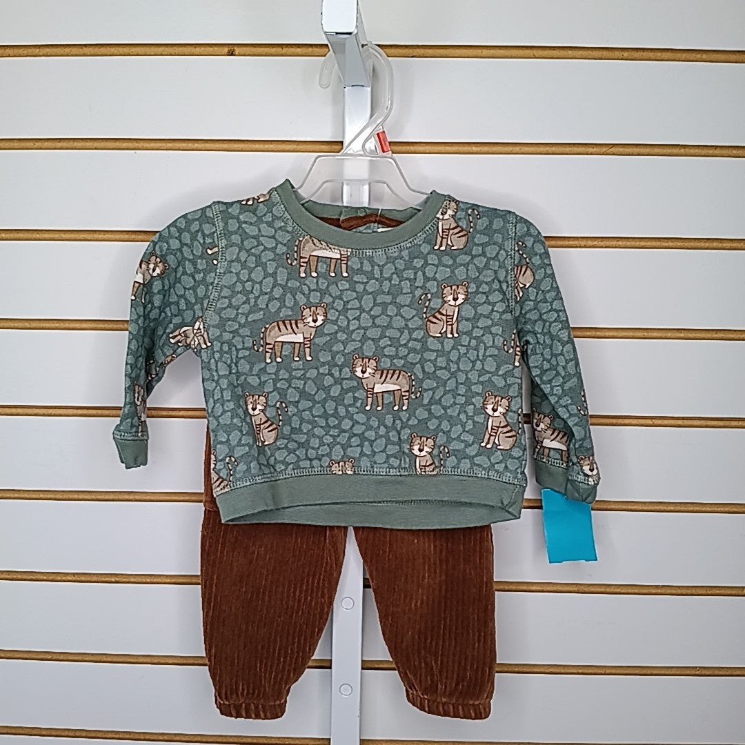 Jojo Maman Bebe 3-6 Months Outfit 2pc