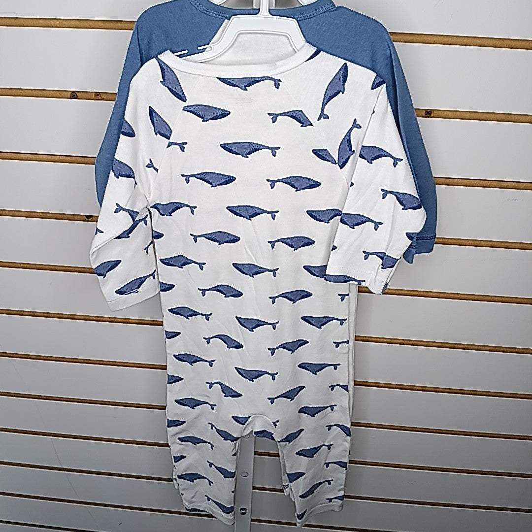 Touched By Nature 9-12 Months Romper