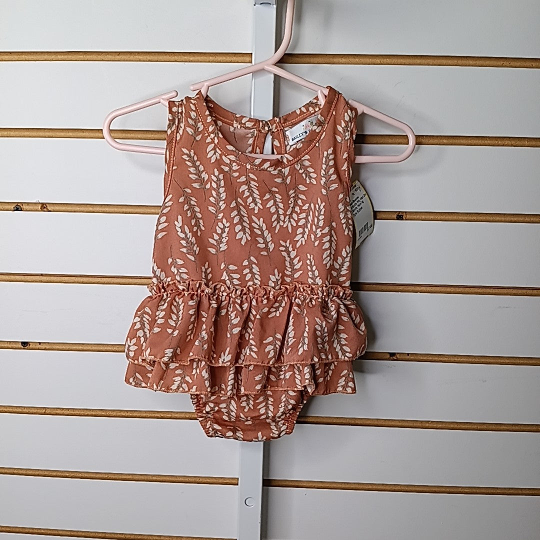 Bailey's Blossoms 3-6 Months Romper
