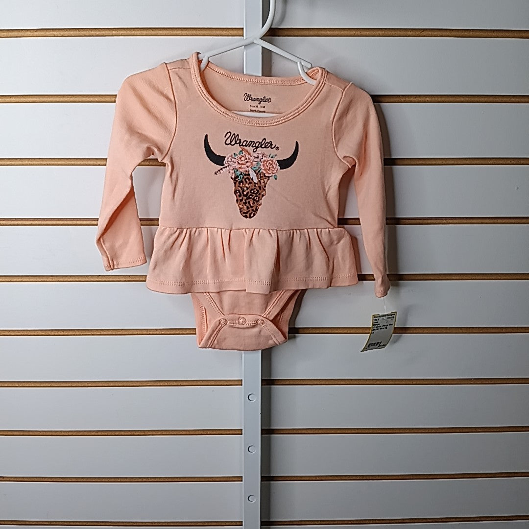 Wrangler 0-3 Months Onesie