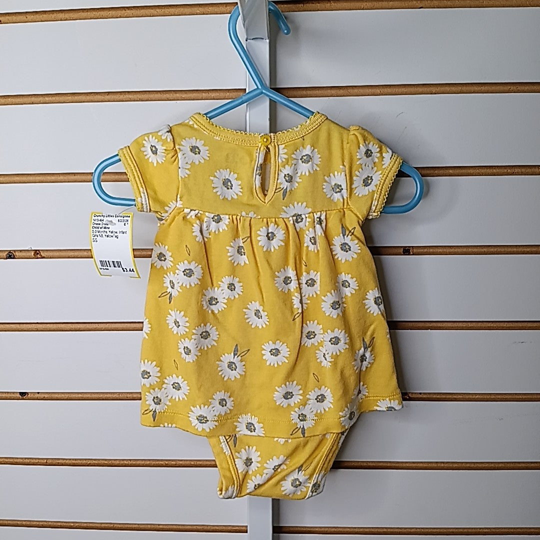Child of Mine 0-3 Months Onesie Dress