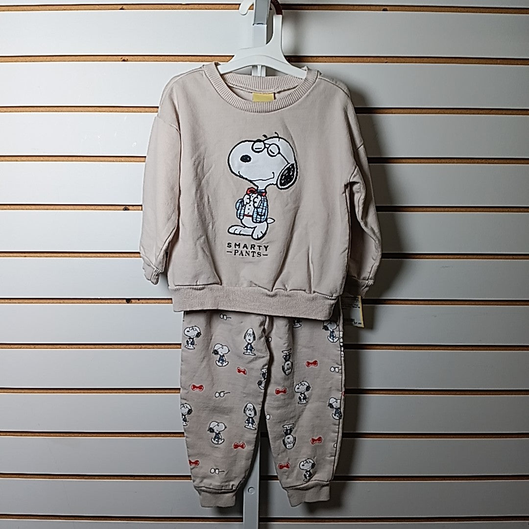 Peanuts 24 Months Outfit 2pc