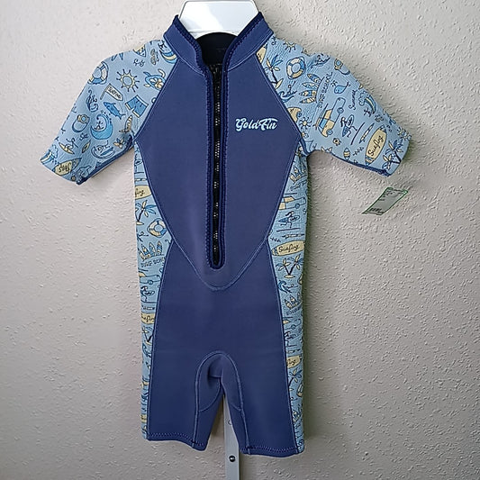 Gold Fin 6 Swim Suit 1pc