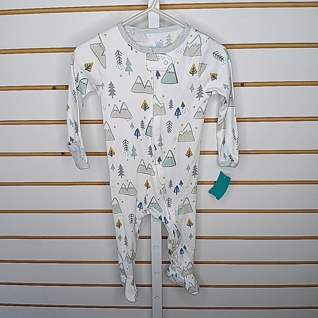Cloud Island 6-9 Months Sleeper/Footies