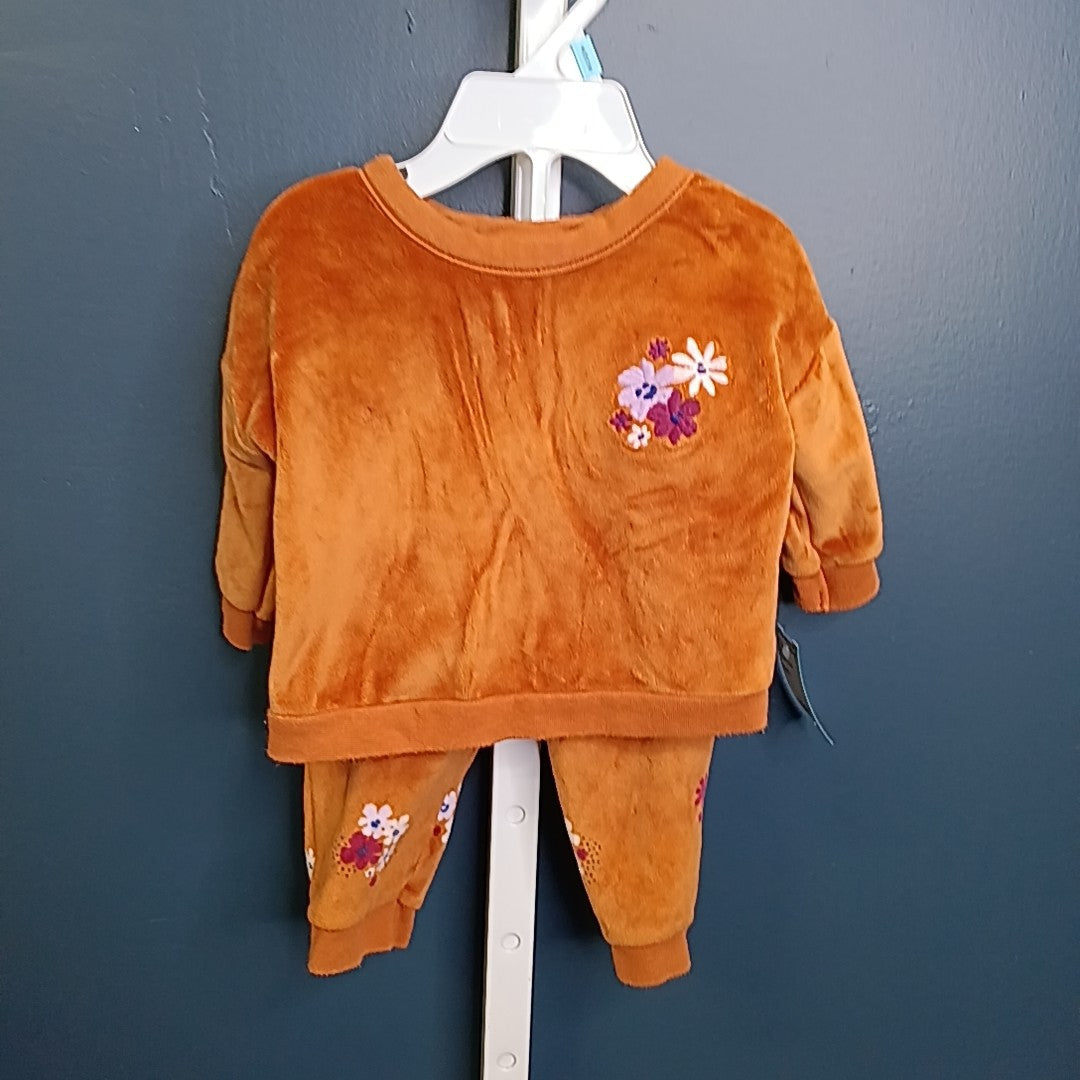 Cat & Jack 0-3 Months Outfit 2pc