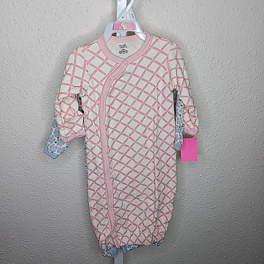 Touched By Nature 0-6 Months Gown