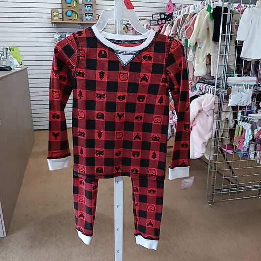 Cuddl Duds 4T Pajamas 2pc