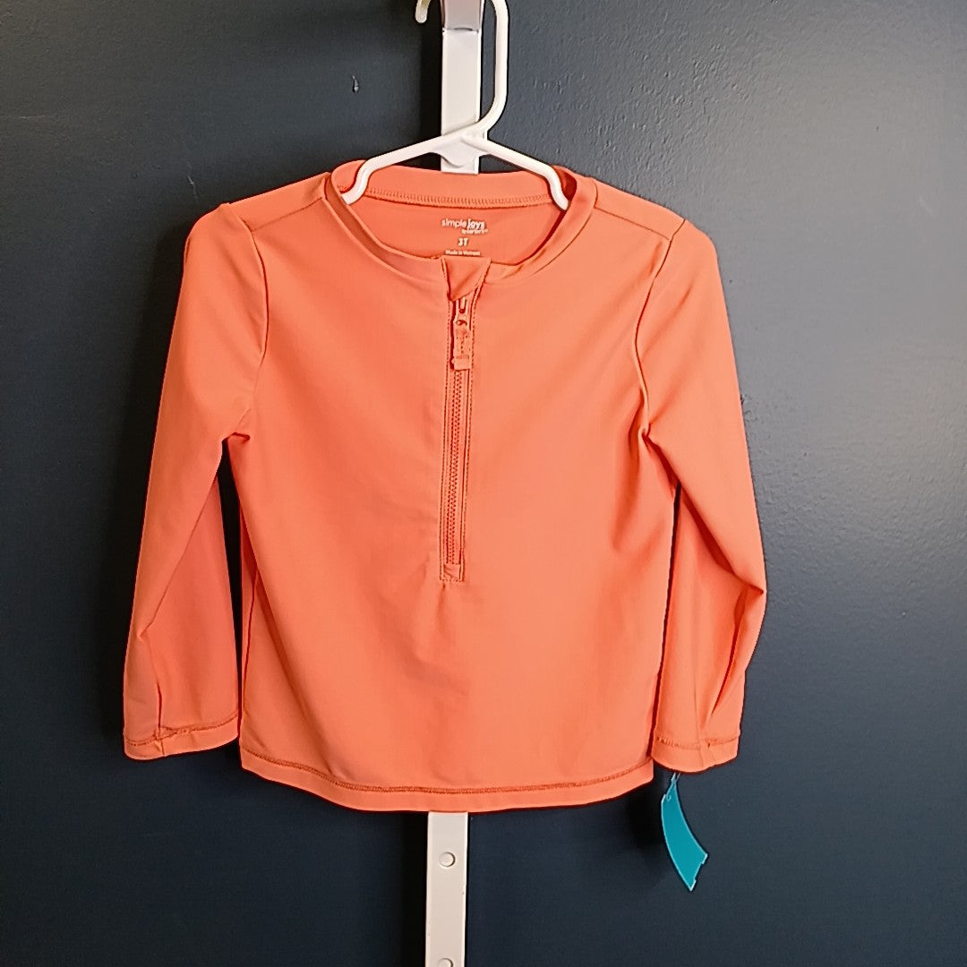 Simple Joys 3T Swim Shirt