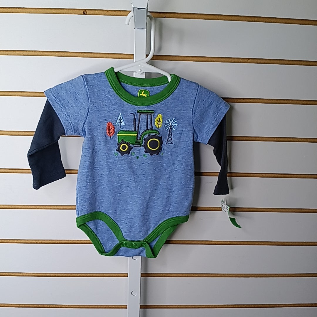 John Deere 3-6 Months Onesie