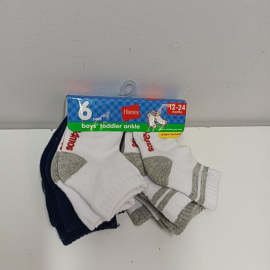 Hanes 12-24 Months Socks
