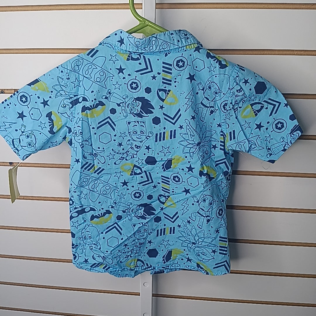 PJ Masks 4T Dress Shirt